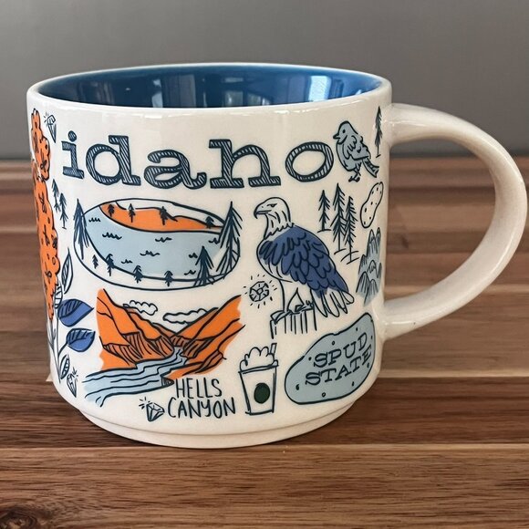 Starbucks IDAHO Across the Globe Been There Series Coffee Tea Mug Cup 14 oz - Picture 1 of 6